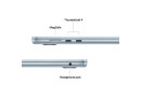 Ноутбук Apple MacBook Air 15 M5 A3448 Sky Blue (MDVQ4UA\/A) - зображення 3