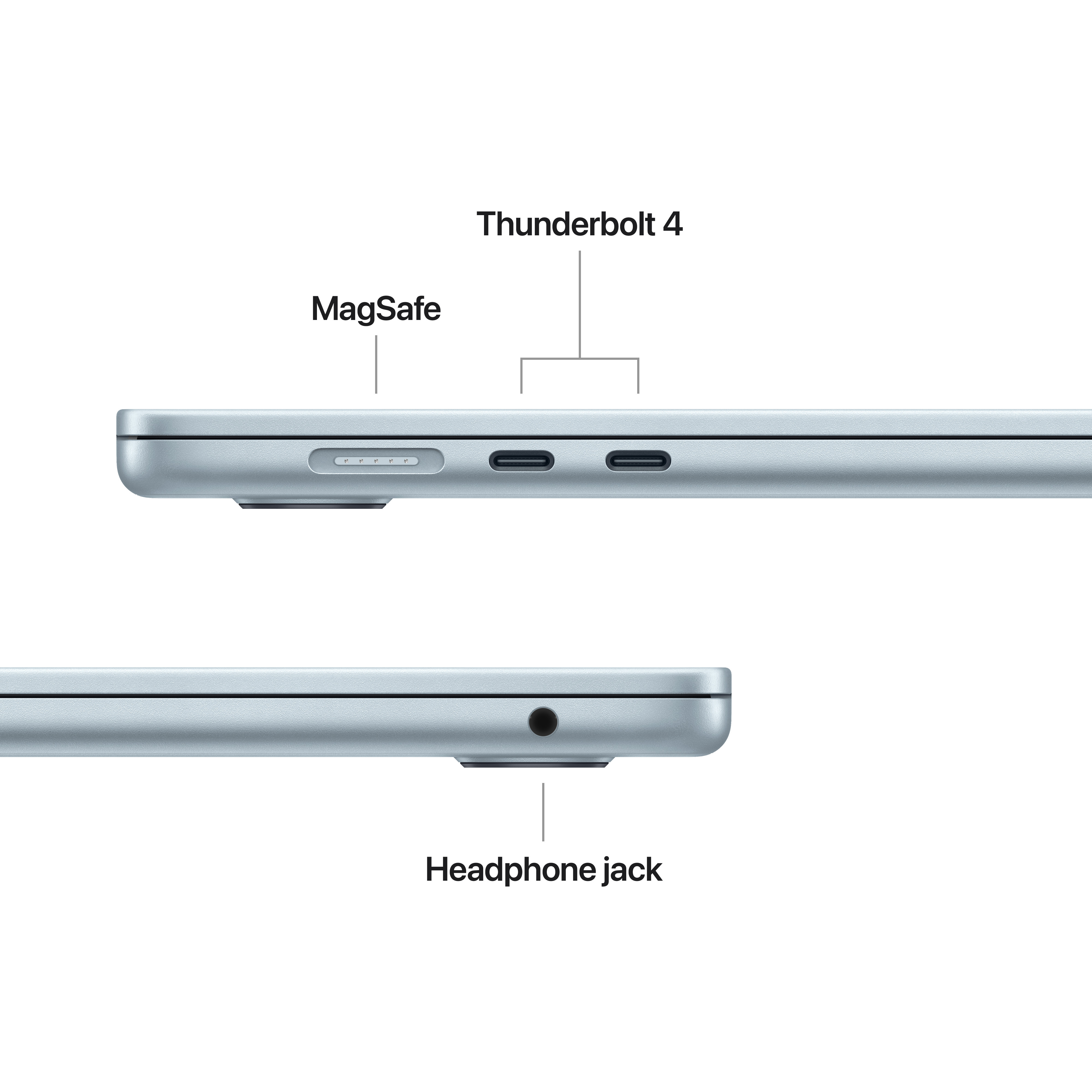 Ноутбук Apple MacBook Air 15 M5 A3448 Sky Blue (MDVQ4UA\/A) - зображення 3