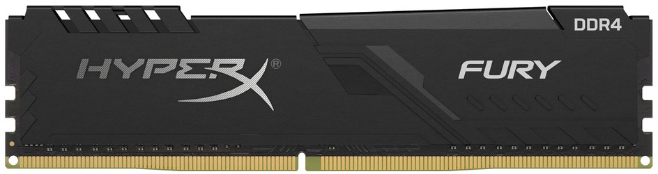 Пам'ять DDR4 RAM_16Gb (1x16Gb) 3600Mhz Kingston HyperX Fury Black (HX436C18FB4\/16) - зображення 1