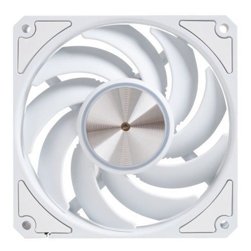 Вентилятор для корпусів 120 мм Vinga 12027 PWM 4-pin white ОЕМ - зображення 1