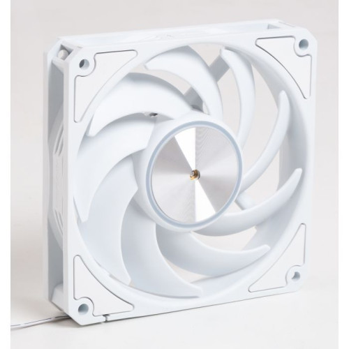 Вентилятор для корпусів 120 мм Vinga 12027 PWM 4-pin white ОЕМ - зображення 2