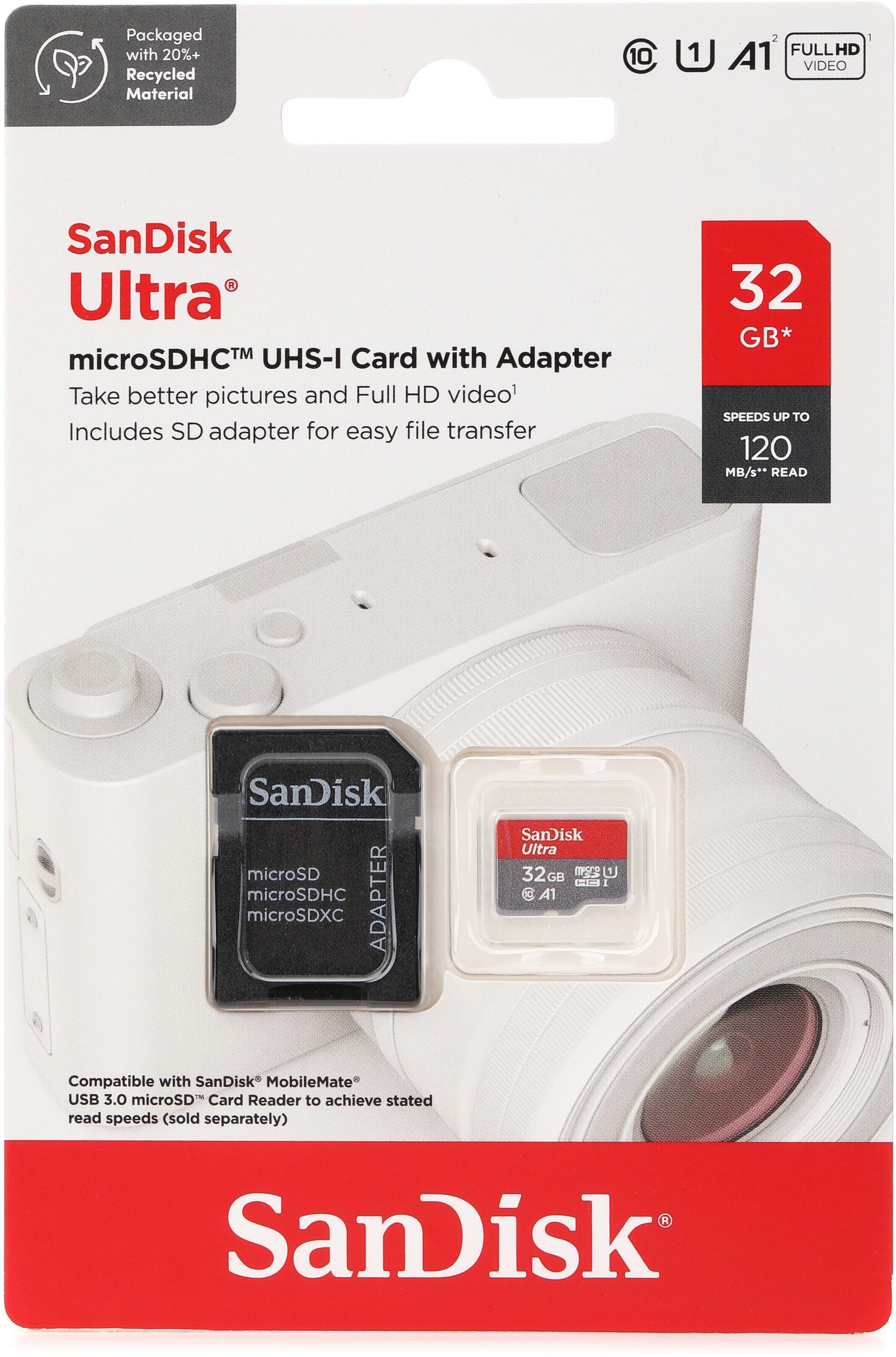 Secure Digital card 32 Gb SanDisk SDHC Ultra Lite Class 10 UHS-I - зображення 3