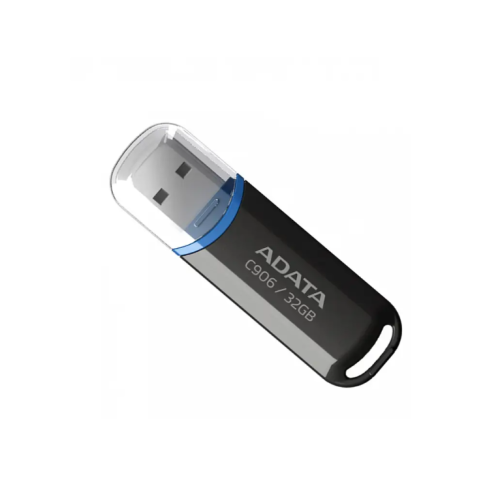 Флеш пам'ять USB 32 Gb ADATA C906 black USB2.0 - зображення 1