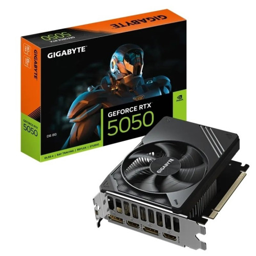 Відеокарта GeForce RTX 5050 8GB GDDR6 Gigabyte D6 (GV-N5050D6-8GD) - зображення 1
