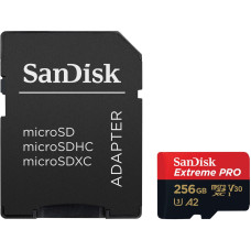 MicroSDXC 256 Gb SANDISK Extreme Pro UHS-I U3 class 10