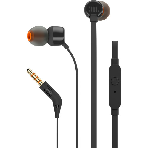 Гарнітура JBL Tune 110 Eco Black (JBLT110BLKE) - зображення 1