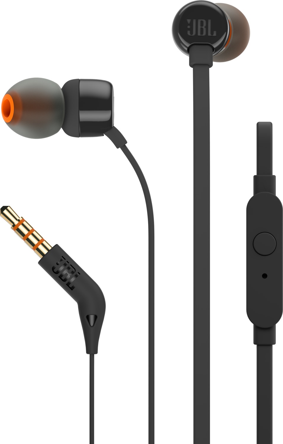 Гарнітура JBL Tune 110 Eco Black (JBLT110BLKE) - зображення 1
