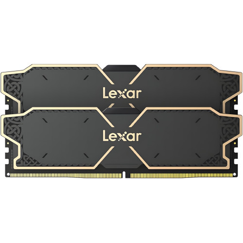 Пам'ять DDR5 RAM_32Gb (2x16Gb) 6000Mhz Lexar Thor Black (LD5U16G60C380V-RGD) - зображення 1
