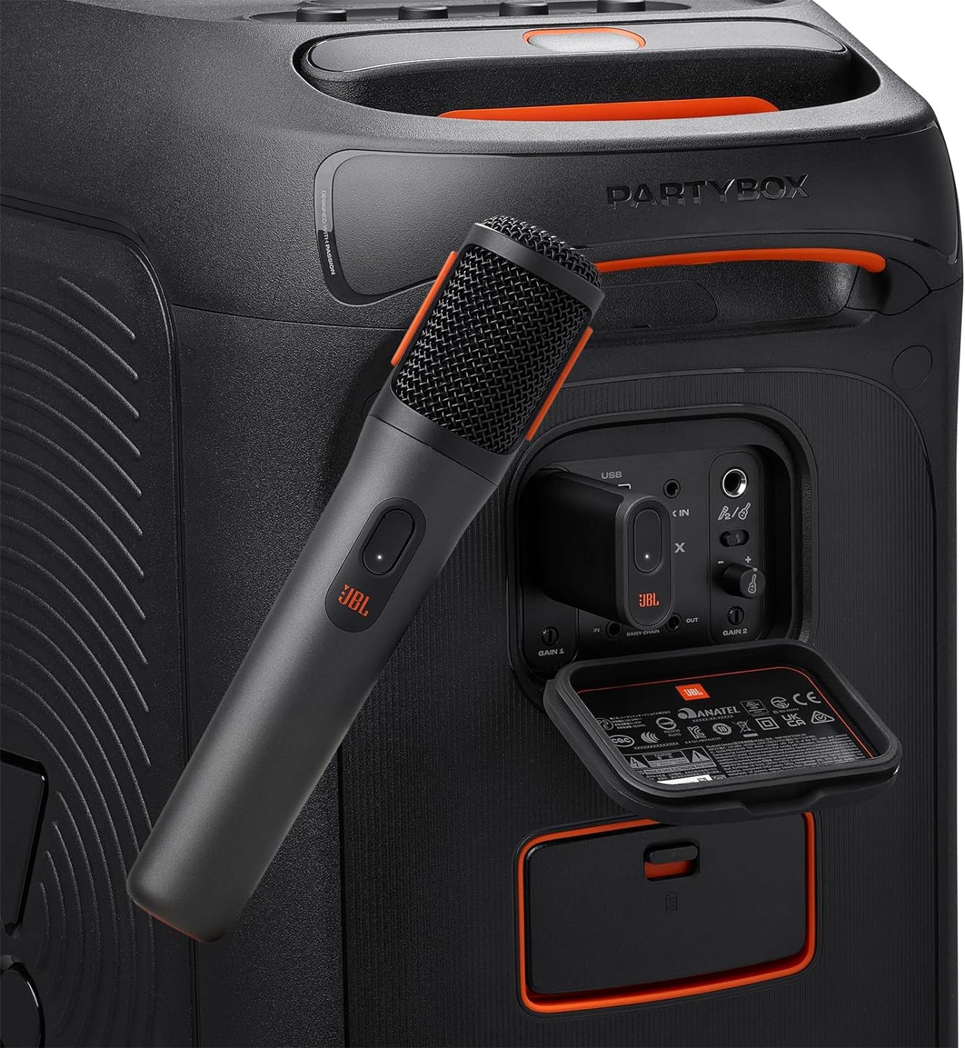 Мікрофон JBL PartyBox Wireless Mic (JBLPBWIRELESSMIC) - зображення 6