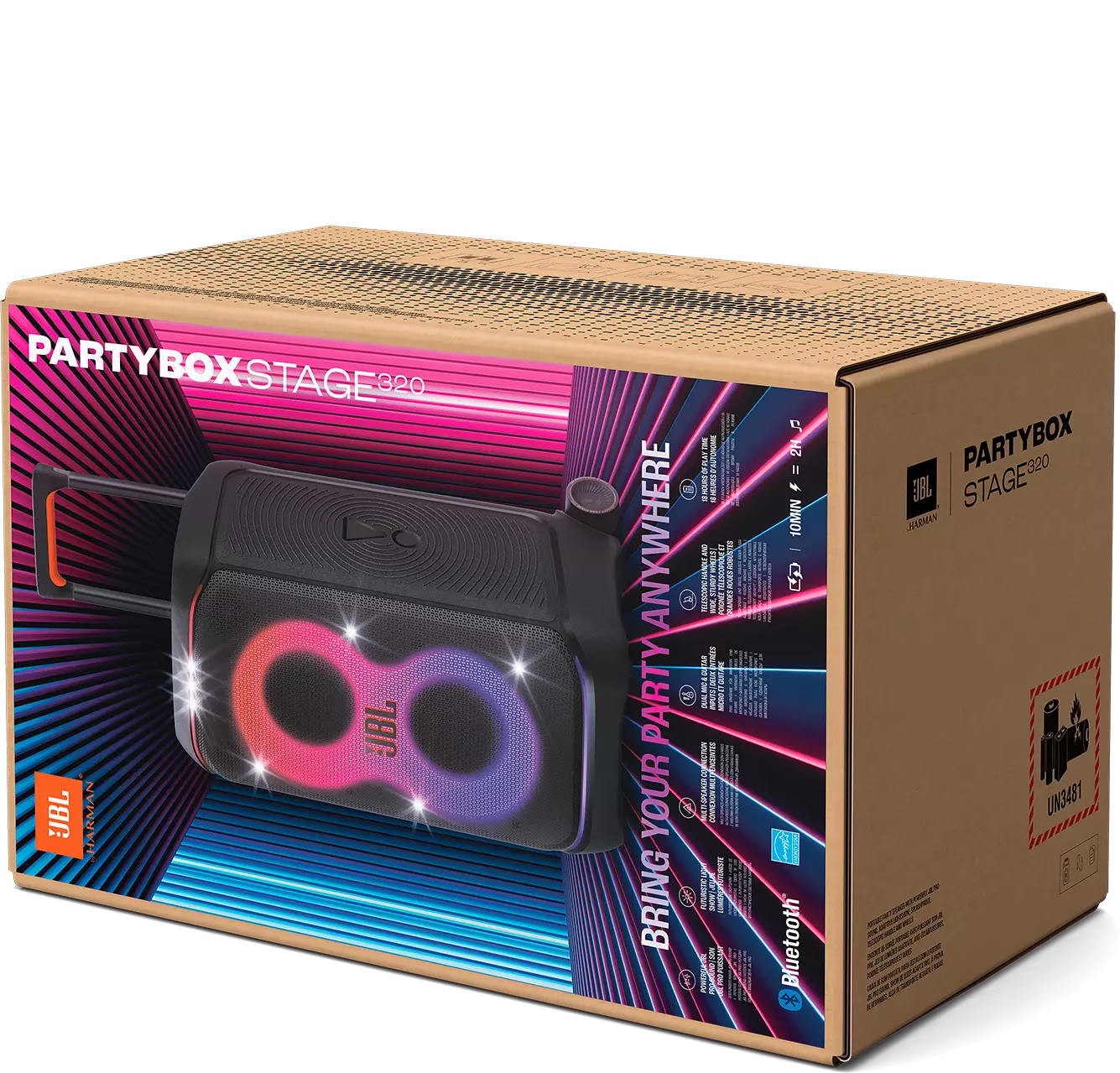 Колонка портативна JBL PartyBox Stage 320 - зображення 11