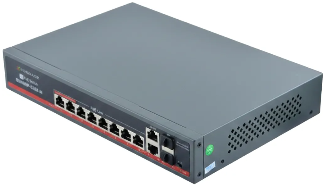 Комутатор Switch FoxGate S5808GP-G2S2-AI - зображення 1