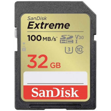 Secure Digital card 32 Gb SanDisk SDHC Extreme Plus Class 10 UHS-I U3 V30