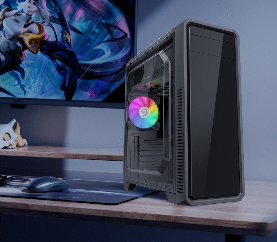 Корпус GAMEMAX G561E Black - зображення 13