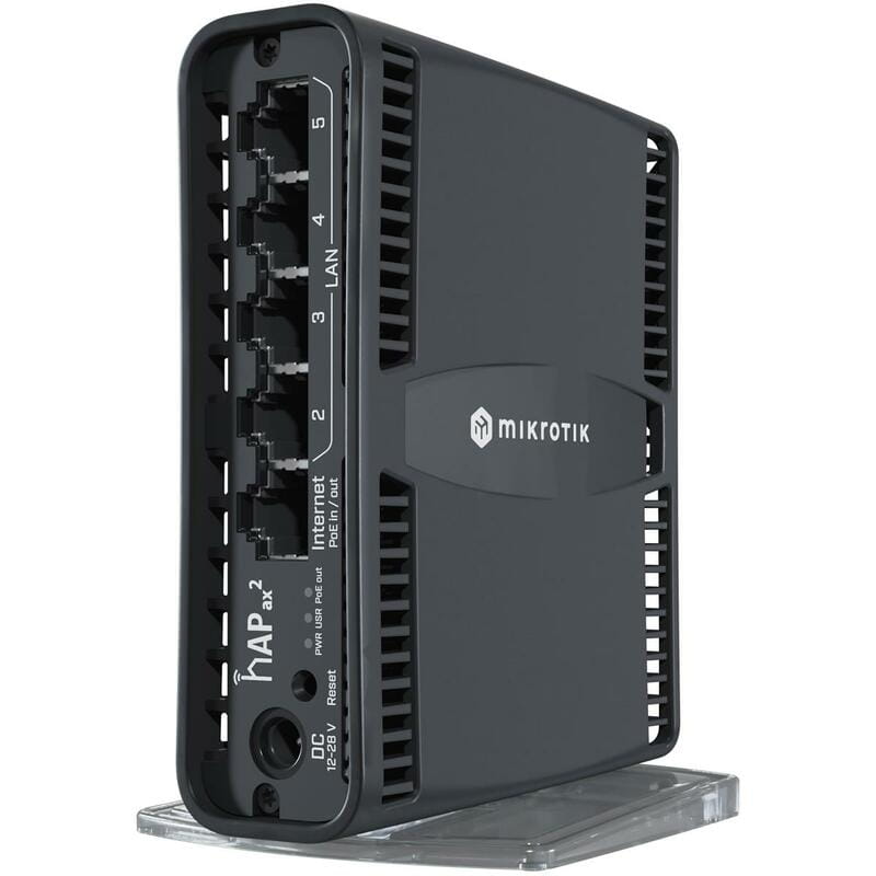 Маршрутизатор WiFi Mikrotik hAP ax2 C52iG-5HaxD2HaxD-TC - зображення 1
