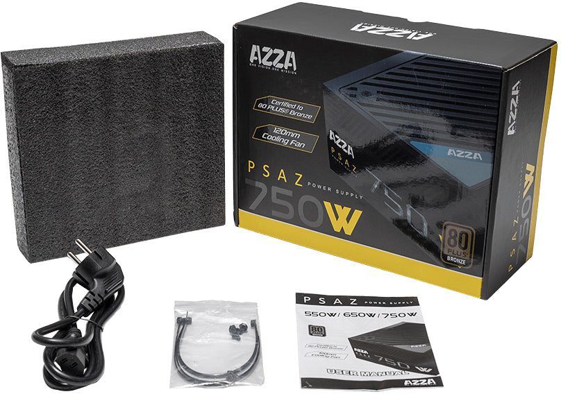 БЖ 750Вт Azza PSAZ-750W - зображення 4