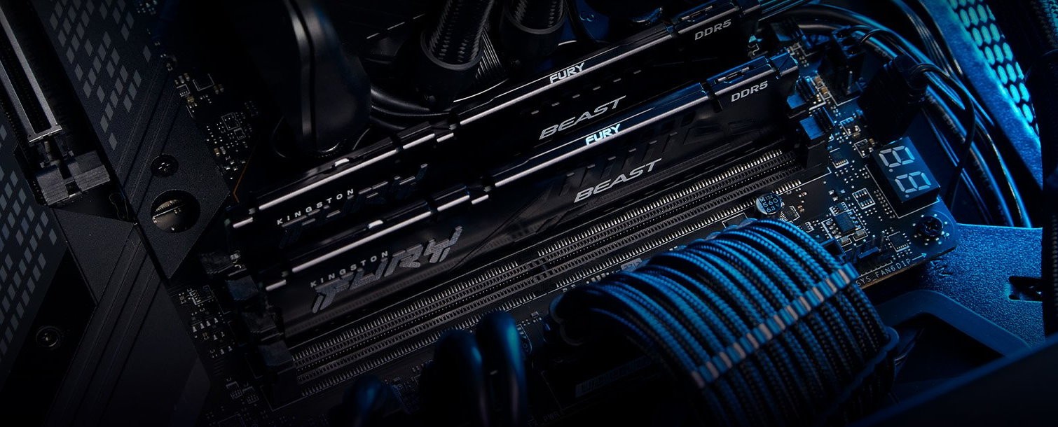 Пам'ять DDR5 RAM_32Gb (2x16Gb) 6000Mhz Kingston Fury Beast Black EXPO (KF560C30BBEK2-32) - зображення 4