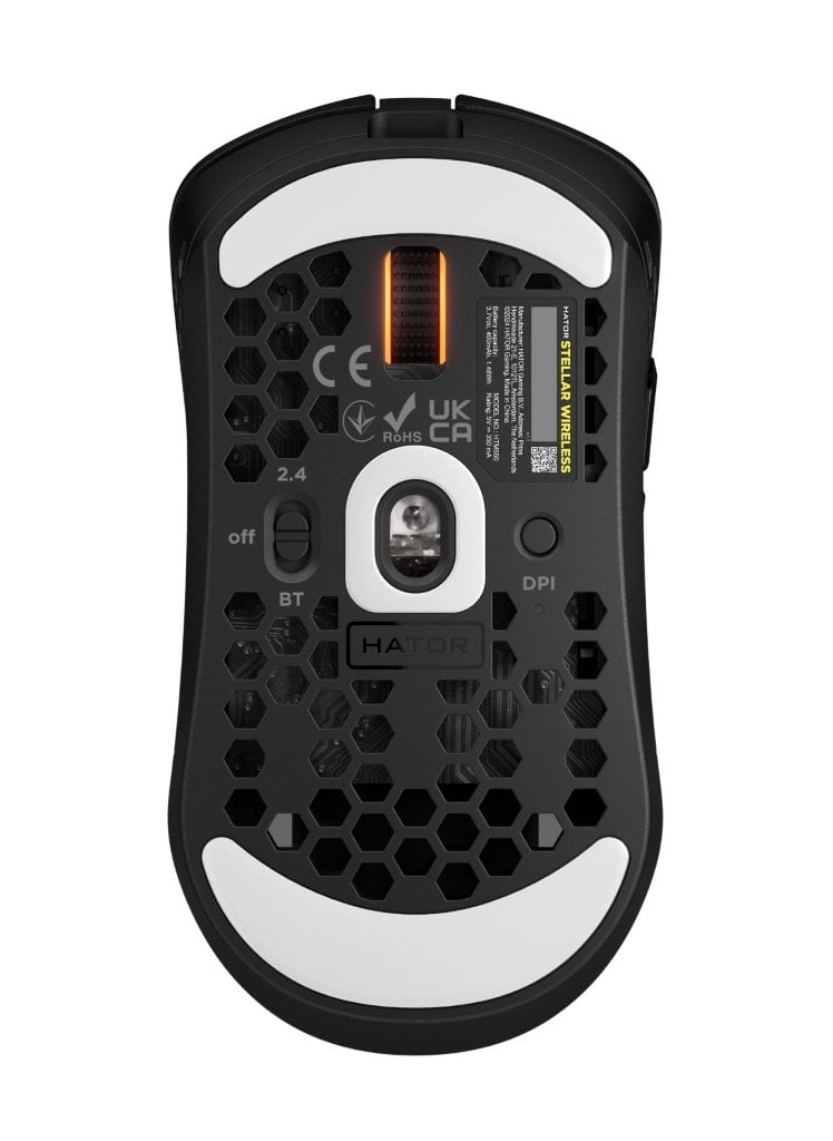 Мишка Hator Stellar Wireless\/Bluetooth\/USB Black (HTM650) - зображення 5