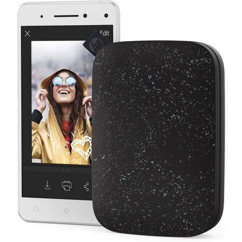 Фотопринтер портативний HP Sprocket Black - зображення 2