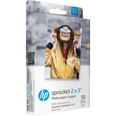 Фото-папір HP Zink для Sprocket 2"x3", glossy, self-adhesive, 50sh