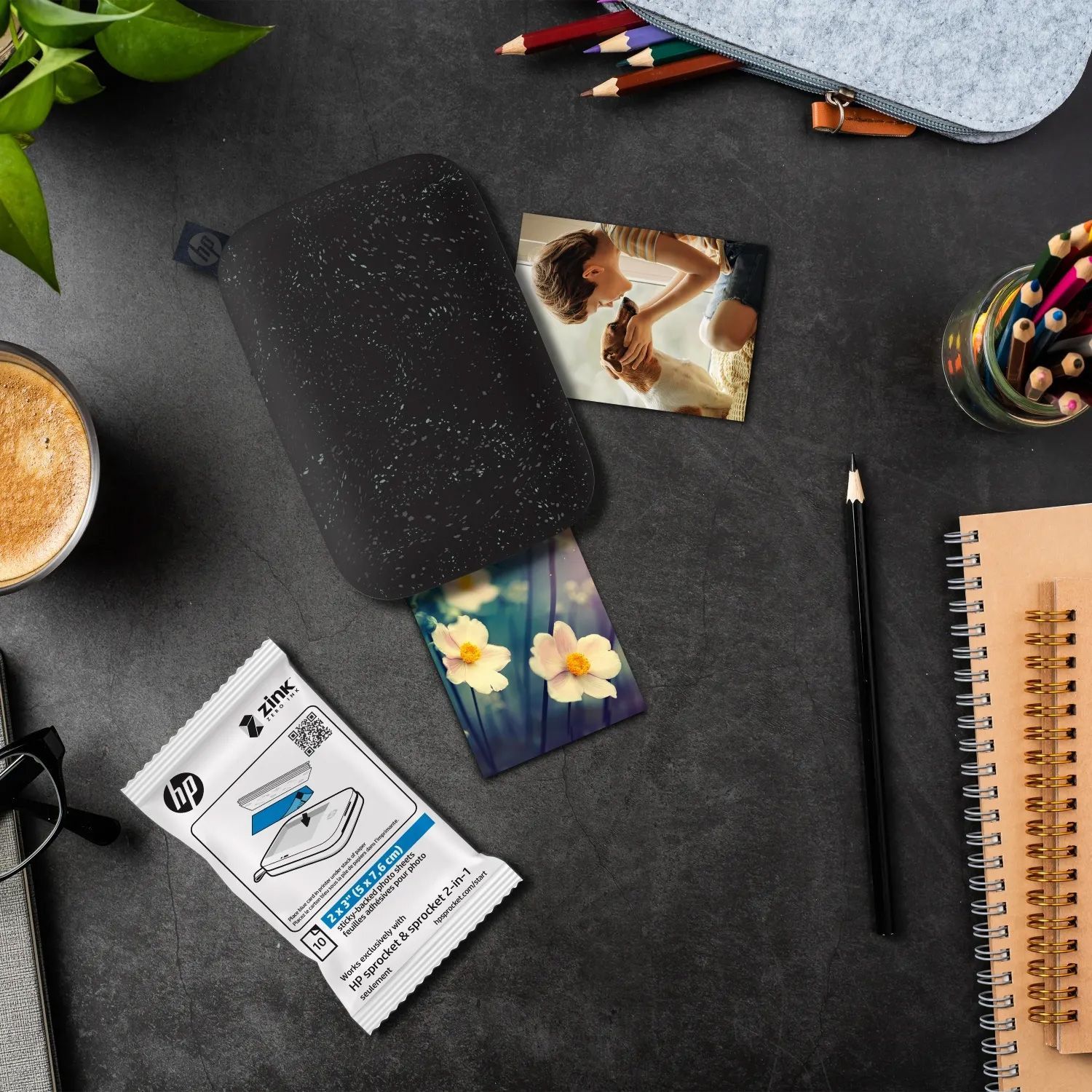Фото-папір HP Zink для Sprocket 2x3, glossy, self-adhesive, 50sh - зображення 3