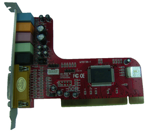 Звукова карта C-Media 8738 6каналів PCI - зображення 1