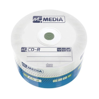 Диск CD-R 700Mb 52x MyMedia Full Printable (69206)