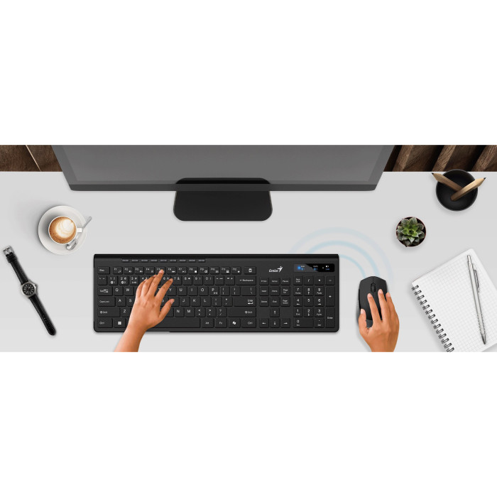 Комплект безпровідний Genius SlimStar 8230 - зображення 3