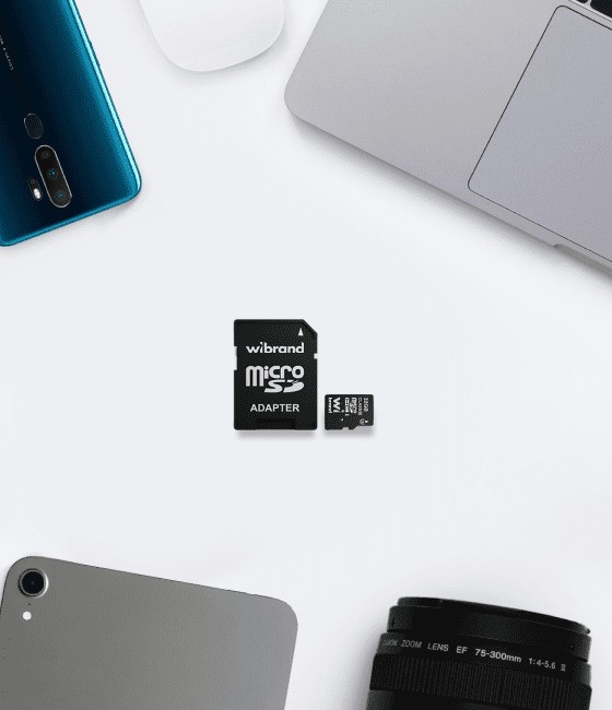 MicroSDHC 8 Gb Wibrand class 10 - зображення 3