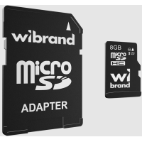 MicroSDHC 8 Gb Wibrand class 10