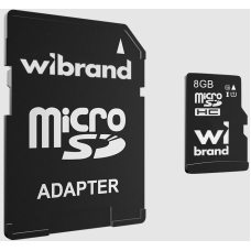 MicroSDHC 8 Gb Wibrand class 10