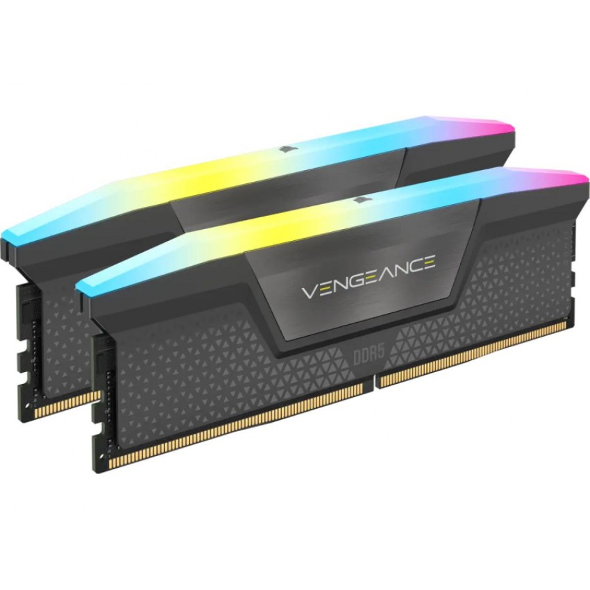 Пам'ять DDR5 RAM_64Gb (2x32Gb) 5600Mhz Corsair Vengeance RGB AMD EXPO (CMH64GX5M2B5600Z40K) - зображення 2