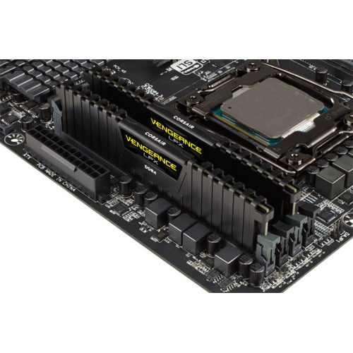 Пам'ять DDR4 RAM_32Gb (2x16Gb) 3200Mhz Corsair Vengeance LPX Black (CMK32GX4M2E3200C16) - зображення 4