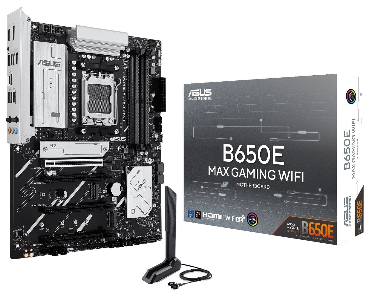 Мат. плата AM5 Asus B650E MAX GAMING WIFI - зображення 1