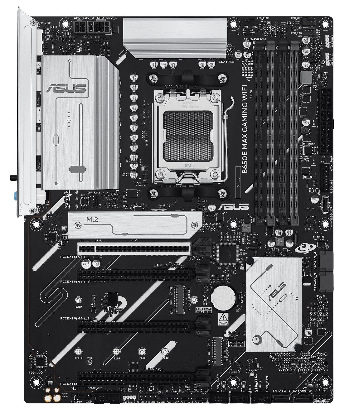 Мат. плата AM5 Asus B650E MAX GAMING WIFI - зображення 2