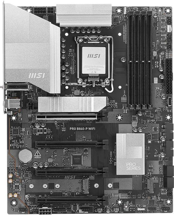 Мат. плата 1851 MSI PRO B860-P WIFI - зображення 3