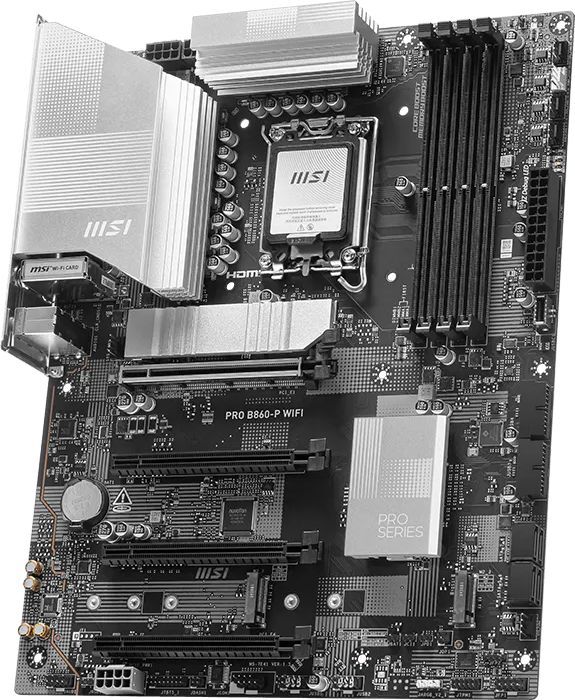 Мат. плата 1851 MSI PRO B860-P WIFI - зображення 4
