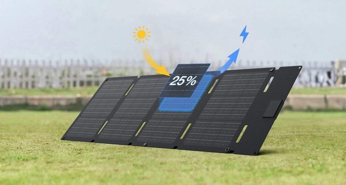 Портативна сонячна панель EcoFlow 45W Solar Panel - зображення 7