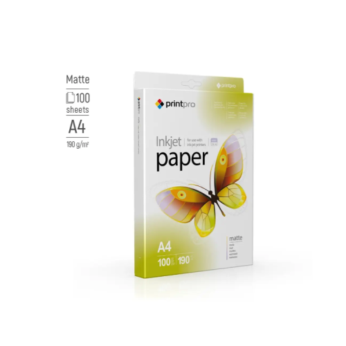 Фото-папір A4 PrintPro, матовий - зображення 1