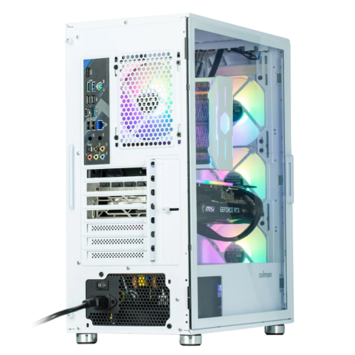 Корпус ZALMAN I3 NEO WHITE - зображення 6