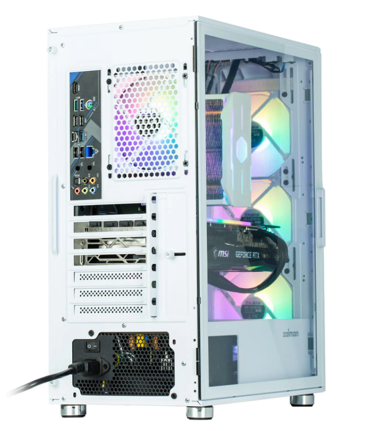 Корпус ZALMAN I3 NEO WHITE - зображення 6