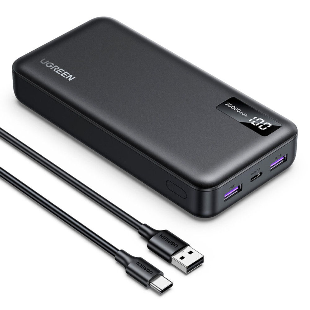 Батарея POWER BANK UGREEN PB312 20000mAh PD 20W - зображення 3
