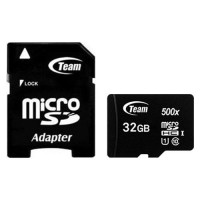 MicroSDHC 32 Gb Team class 10 UHS-I U1