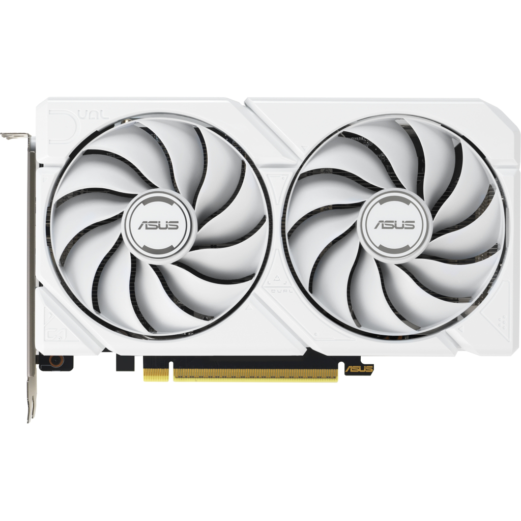 Відеокарта ATI Radeon RX 9060 XT 16 Gb GDDR6 ASUS Dual White Edition (DUAL-RX9060XT-16G-WHITE) - зображення 4