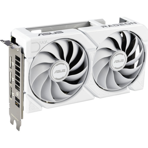 Відеокарта ATI Radeon RX 9060 XT 16 Gb GDDR6 ASUS Dual White Edition (DUAL-RX9060XT-16G-WHITE) - зображення 3