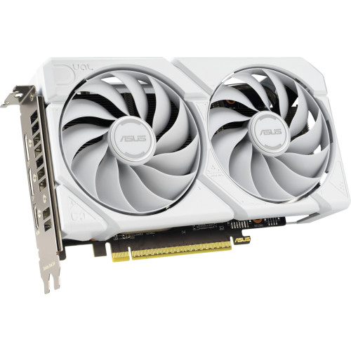 Відеокарта ATI Radeon RX 9060 XT 16 Gb GDDR6 ASUS Dual White Edition (DUAL-RX9060XT-16G-WHITE) - зображення 2