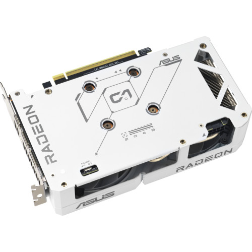 Відеокарта ATI Radeon RX 9060 XT 16 Gb GDDR6 ASUS Dual White Edition (DUAL-RX9060XT-16G-WHITE) - зображення 5