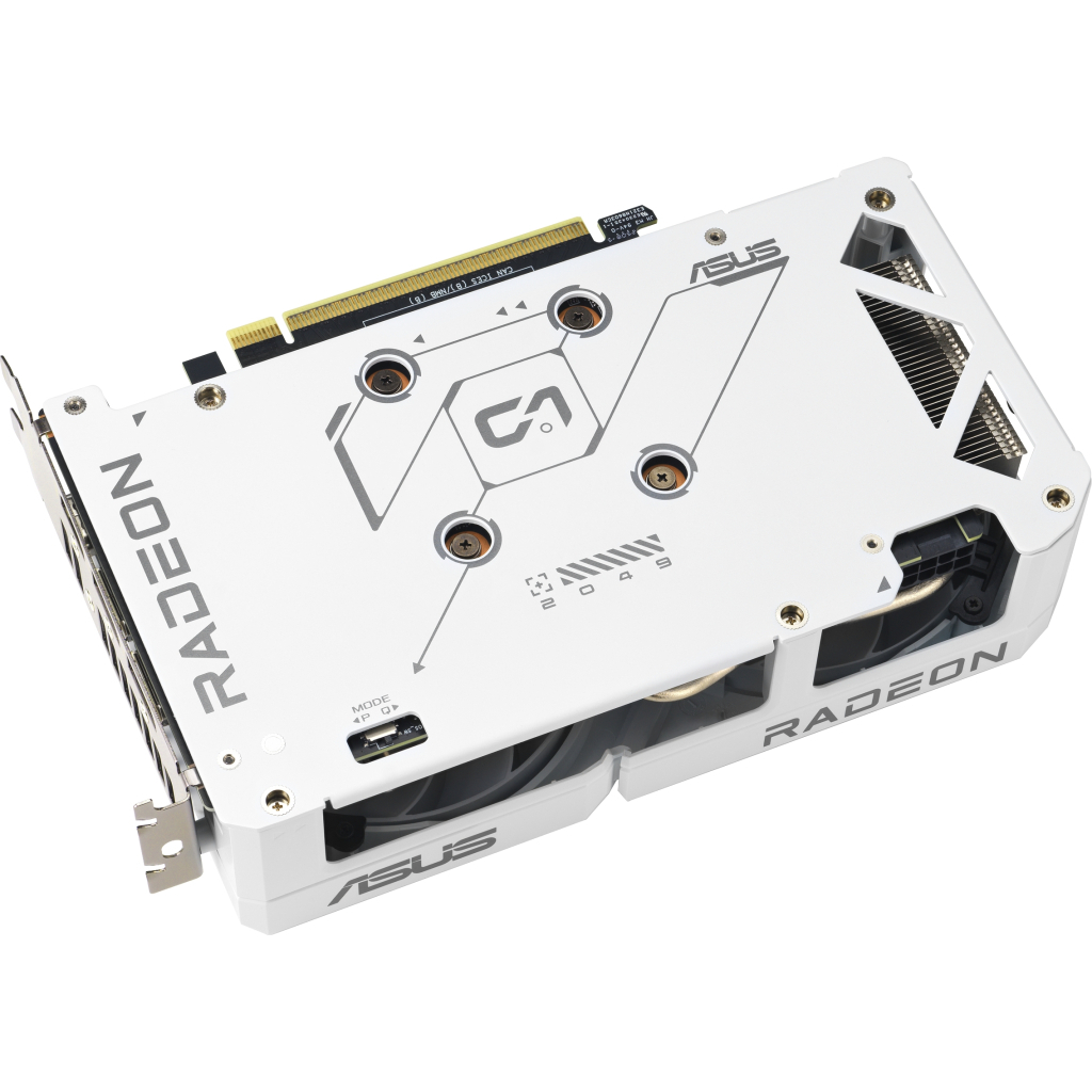 Відеокарта ATI Radeon RX 9060 XT 16 Gb GDDR6 ASUS Dual White Edition (DUAL-RX9060XT-16G-WHITE) - зображення 5