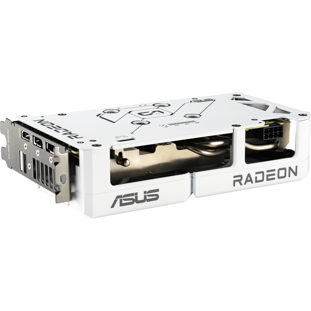 Відеокарта ATI Radeon RX 9060 XT 16 Gb GDDR6 ASUS Dual White Edition (DUAL-RX9060XT-16G-WHITE) - зображення 6