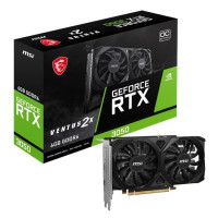 Відеокарта GeForce RTX 3050 6GB GDDR6 MSI (RTX 3050 VENTUS 2X E 6G OC)