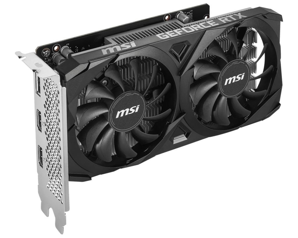 Відеокарта GeForce RTX 3050 6GB GDDR6 MSI (RTX 3050 VENTUS 2X E 6G OC) - зображення 4